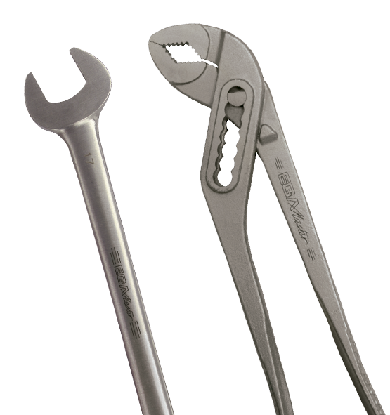 INOX (stainlees steel) tools