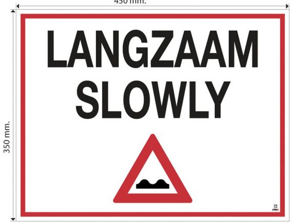 Bord langzaam