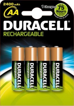 Batterij Duracell HR6 AA