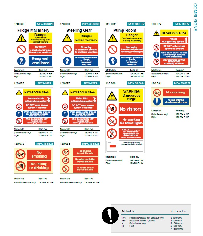 Denfoil Combi signs 03