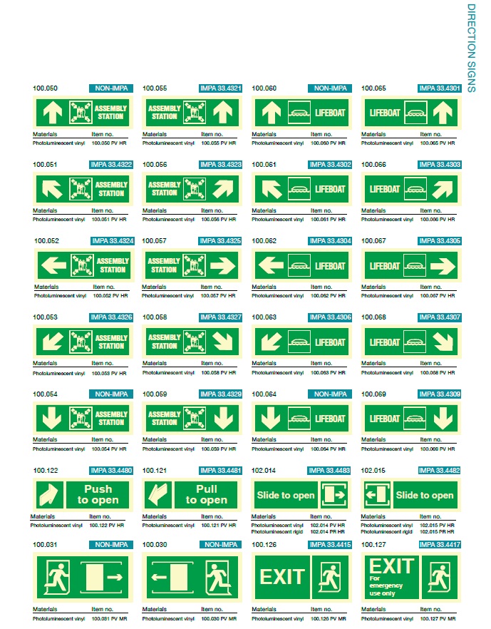 Denfoil Imo Direction Signs 02