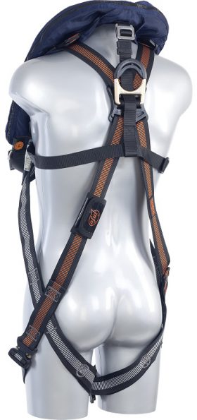 Edge Safety V33 BEAVER Life safety vest back side