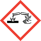 GHS Corrosive pictogram